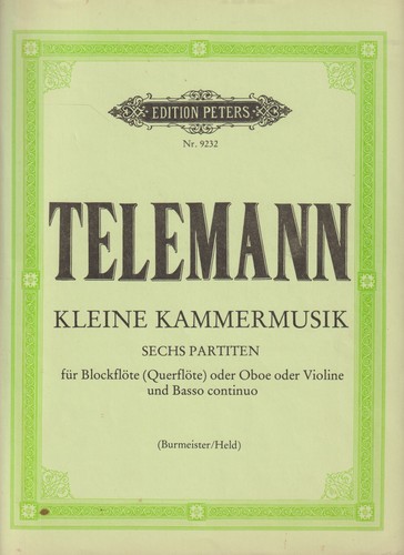 Noten telemann kleine - telemann,,