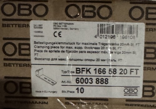 Obo bettermann bfk 166 20 - bettermann,