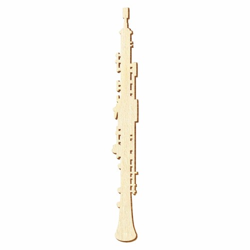 Holz oboe deko zuschnitte - oboe,