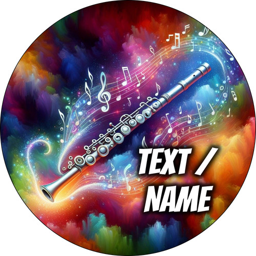 Oboe klarinette tortenbild - ,