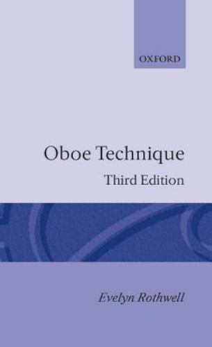 Oboe technique paperback by - paperback,