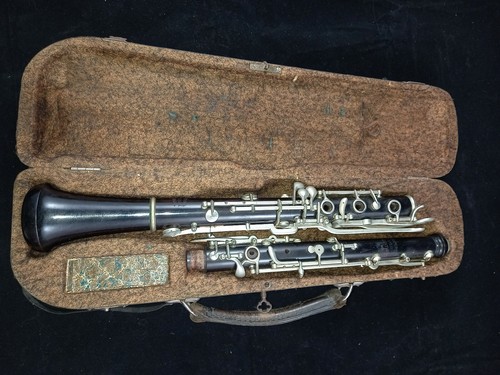 Antike oboe meinel herold - oboe,, meinel&herold