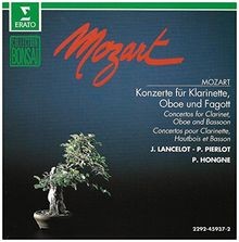 Clarinet concerto oboe - clarinet, /