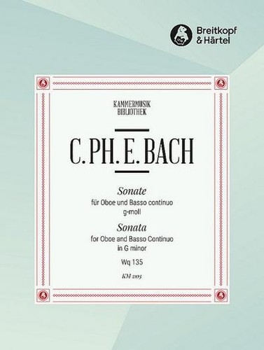 Sonate moll 135 für oboe - g-moll,