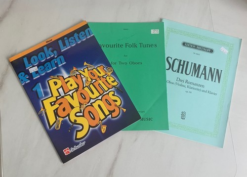 Oboe notenbuch trio konvolut - trio,
