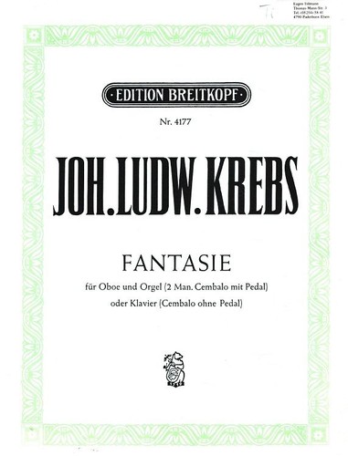 Fantasie moll für oboe - oboe, und