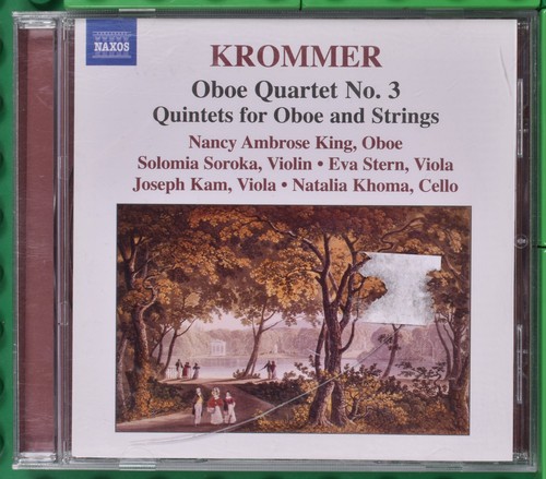 Krommer oboe quartet - no., &