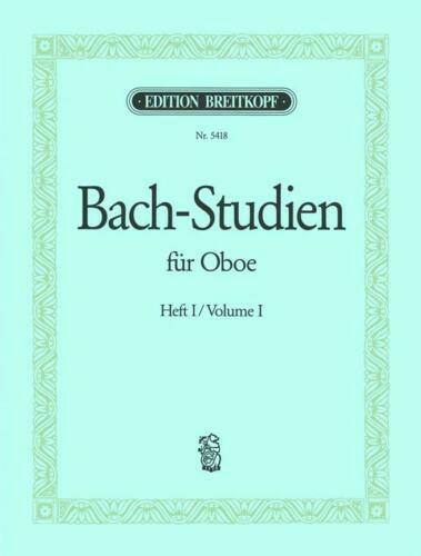 Bach studien für oboe heft - studien,